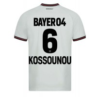 Dres Bayer Leverkusen Odilon Kossounou #6 Gostujuci 2023-24 Kratak Rukav